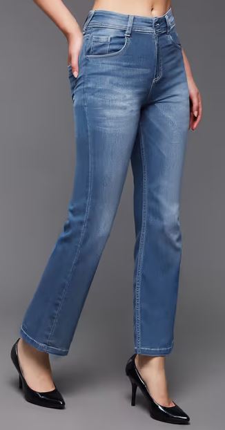 Women Light Blue Denim Jeans