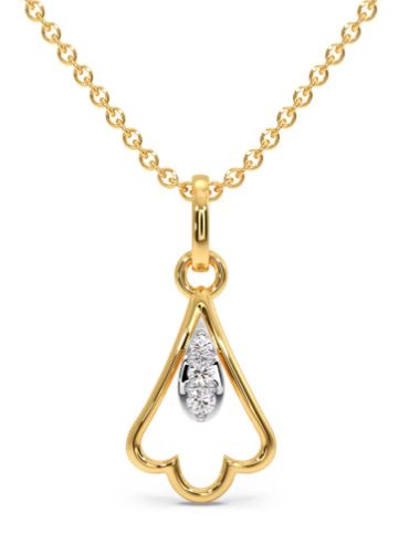 Aurora Whisper Diamond Pendant