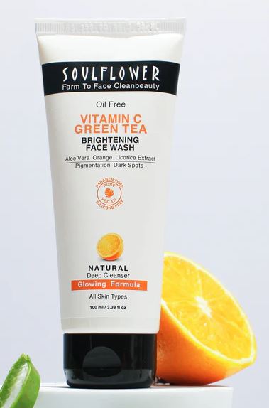 Green Tea Brightening Face Wash