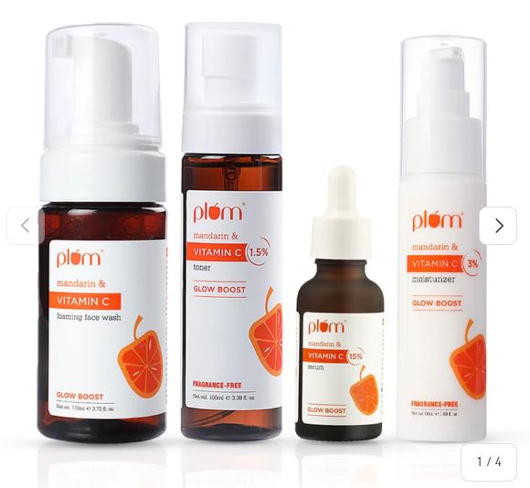 Vitamin C Glow Boosting CTSM Combo
