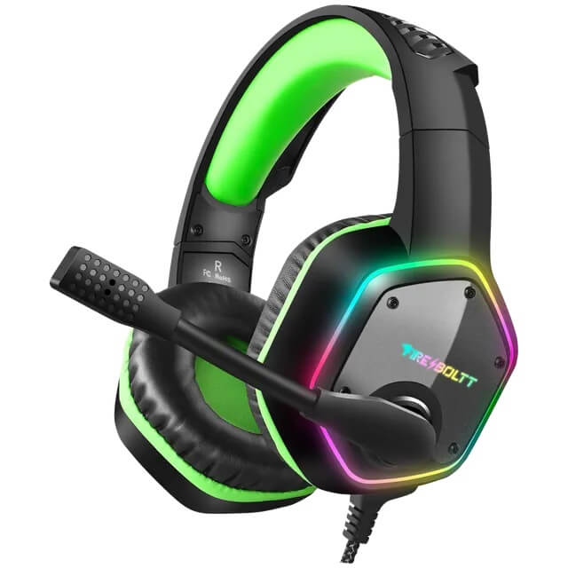 Over-Ear Wired Gaming Headphone with Mic