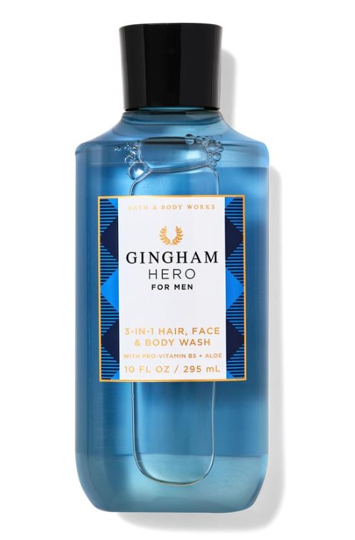 Gingham Hero 3-in-1 Hair, Face & Body Wash