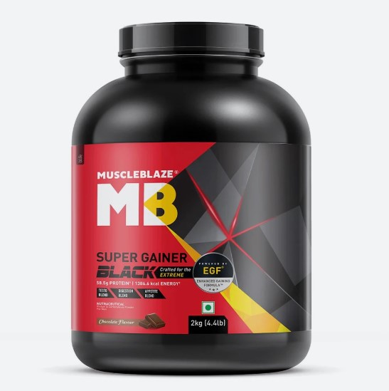 MuscleBlaze Super Gainer Black