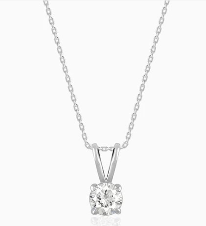 Silver Zircon Pendant
