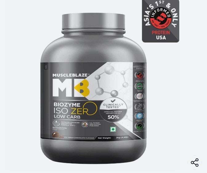 MuscleBlaze Biozyme Iso-Zero