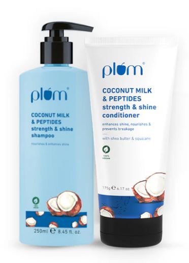 Coconut Milk & Peptides Shiny Hair Combo