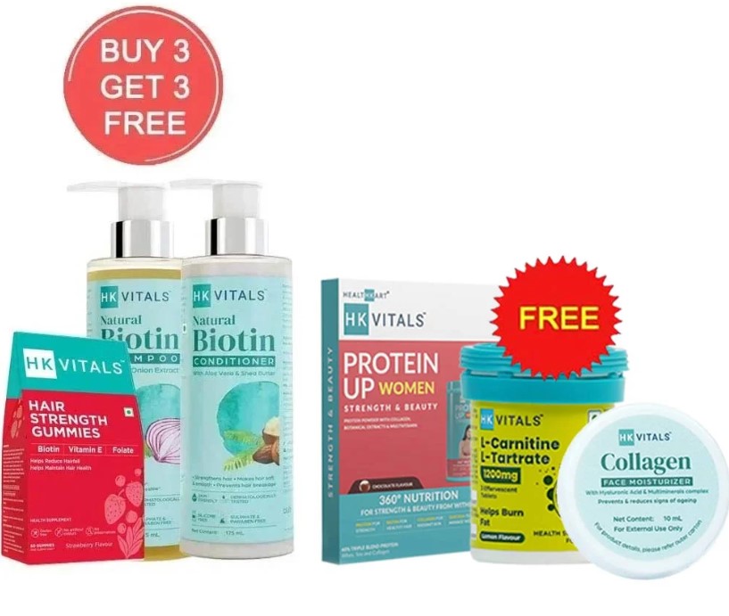 Biotin Shampoo & Conditioner & 60 gummies