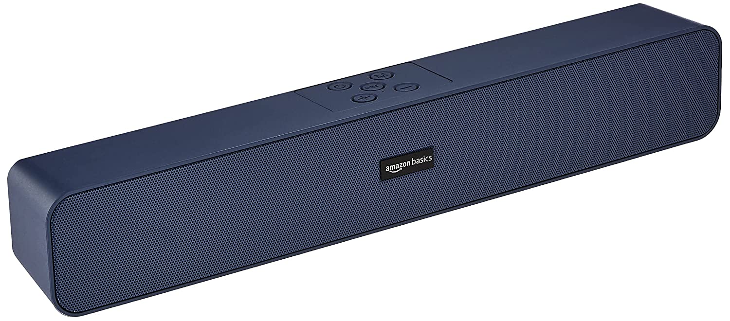 AmazonBasics Bluetooth Speaker 5.0 Soundbar