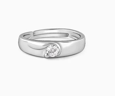 Silver Fibonacci Ring