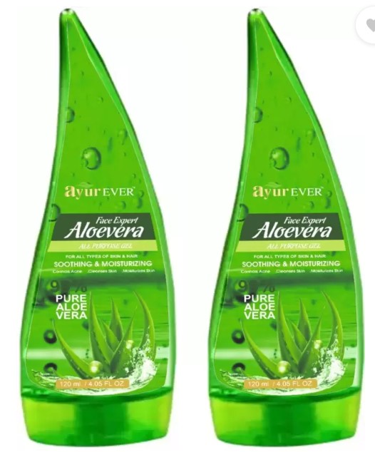 AyurEver 99% Pure Aloe Vera Gel