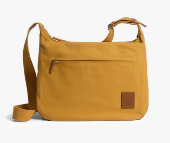 Mustard March Crossbody Bag Large