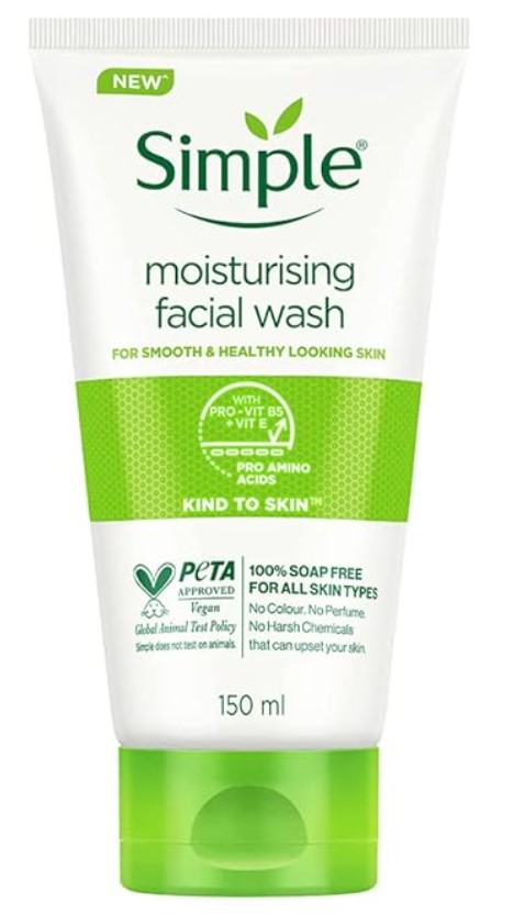 Simple Kind To Skin Moisturising Facial Wash