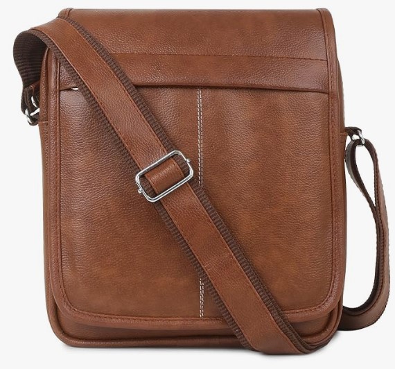 GOLD SKY Stylish PU Synthetic Leather Men's Sling Bag