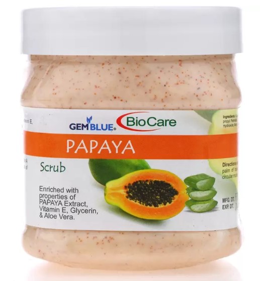 GEMBLUE BIOCARE Papaya Scrub