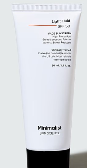 Light Fluid SPF 50 Sunscreen