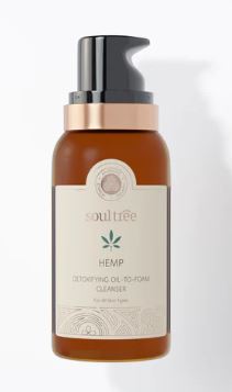 Hemp Detoxifying Oil To Foam Cleanser