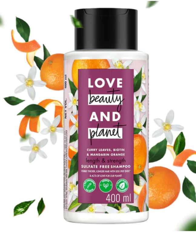 Mandarin Sulfate Free Shampoo For Long & Strong Hair
