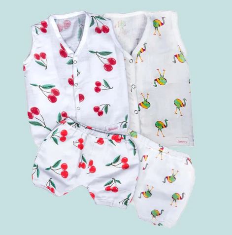 Organic Muslin Cotton Jhablas & Shorts