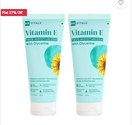 HK Vitals Vitamin E Moisturizer