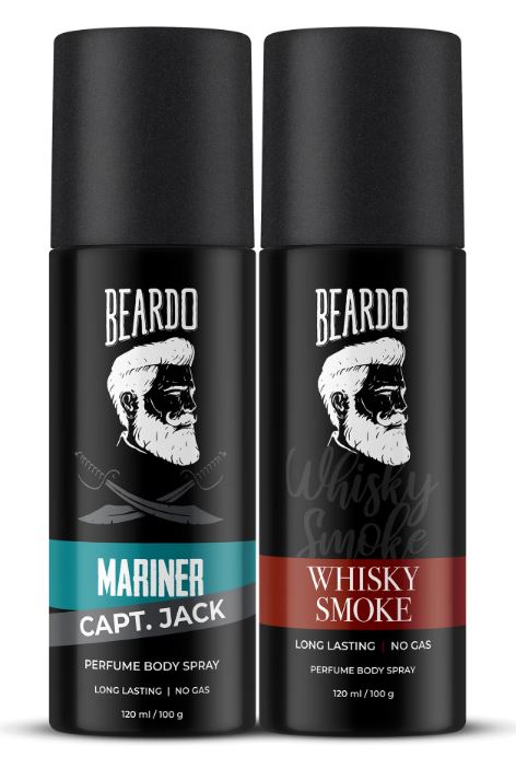 Beardo Day & Night Perfume Body Spray Combo