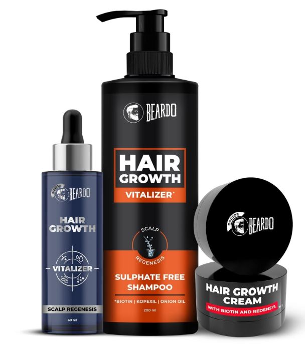 Beardo Hair Growth Combo