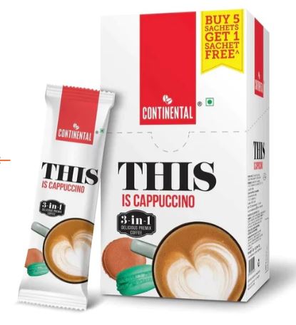 Cappuccino premix coffee powder