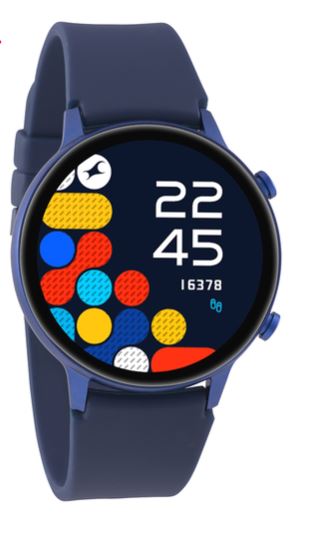 Fastrack 38077AP02 Reflex Play + Unisex Smartwatch Fastrack