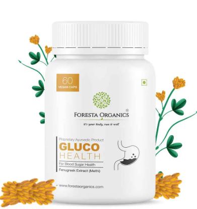 Foresta Organics Gluco Health with Finest Fenugreek Extract