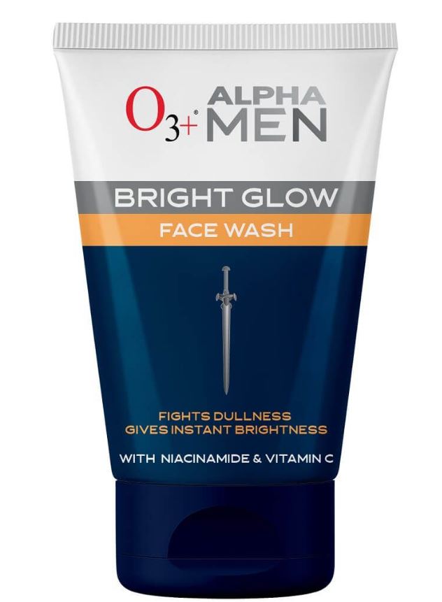 O3+ Alpha Men Bright Glow Face wash