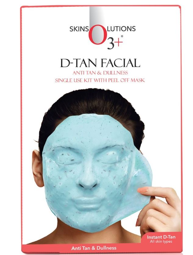 O3+ D-Tan Facial kit with Peel off Mask