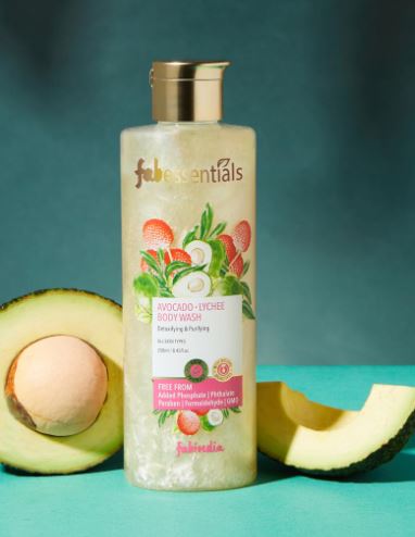 Fabessentials Avocado Lychee Body Wash