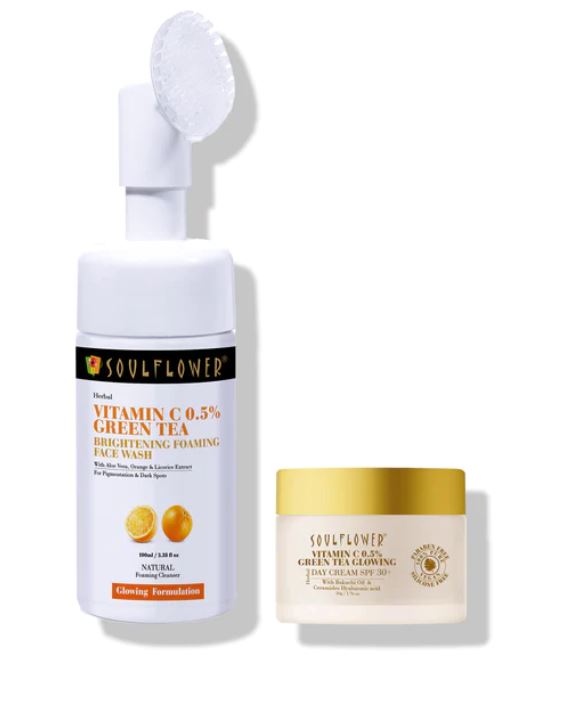 Vitamin C Facewash & Day Cream Combo