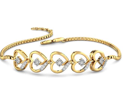 Just Hearts Miracle Plate Diamond Bracelet