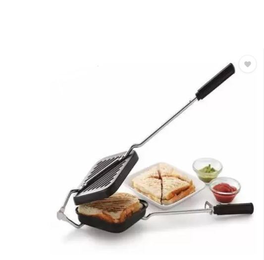 Flawless by 0 Premium Non-Stick Aluminium Grill Sandwich Toaster