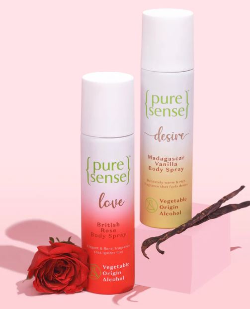British Rose and Vanilla  Body Spray
