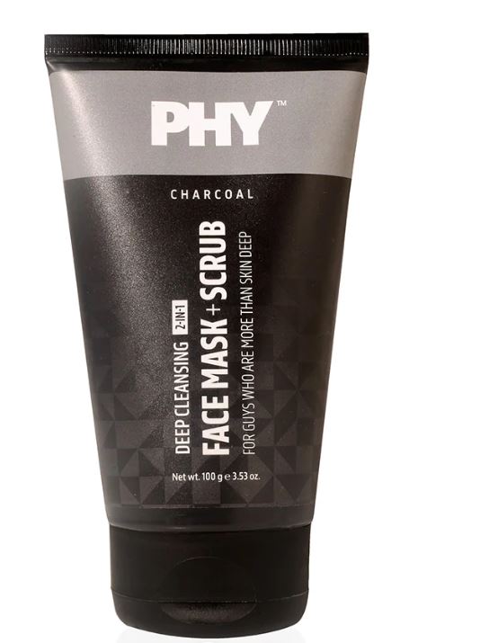 2-In-1 Charcoal Face Mask+Scrub