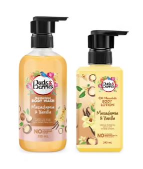 Buds & Berries Moisturization Routine with Macadamia and Vanilla