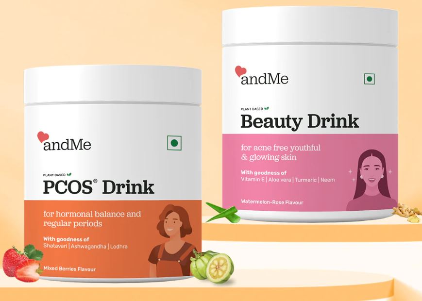 Pcos Pcod Drink + Andme Beauty Drink