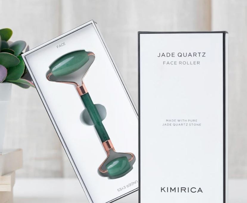 Jade Quartz Face Roller Unveil Firmer, More Radiant Skin
