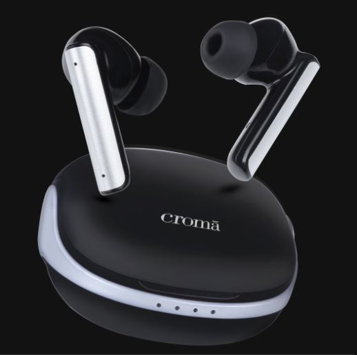 Croma TWS Earbuds with Active Noise Cancellation