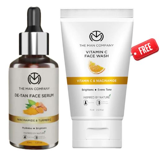De-Tan Face Serum I Niacinamide & Turmeric