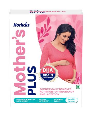 Horlicks Mother's Plus Vanilla 500g Refill