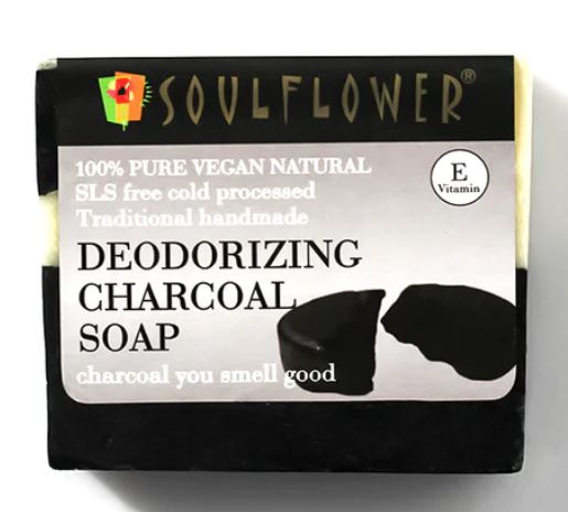 Activated Charcoal Soap for Clogged Pores, Oil Control & Blackheads