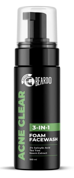 Beardo Acne Clear Foam Facewash
