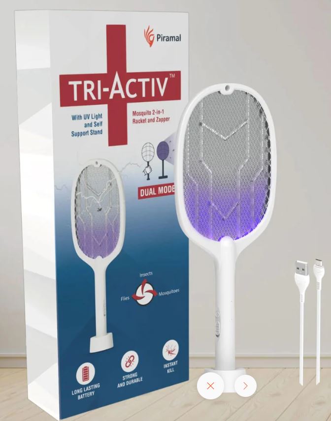 Tri-Activ Mosquito Racket