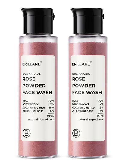 Rose Powder Face Wash Combo For Ageing Skin