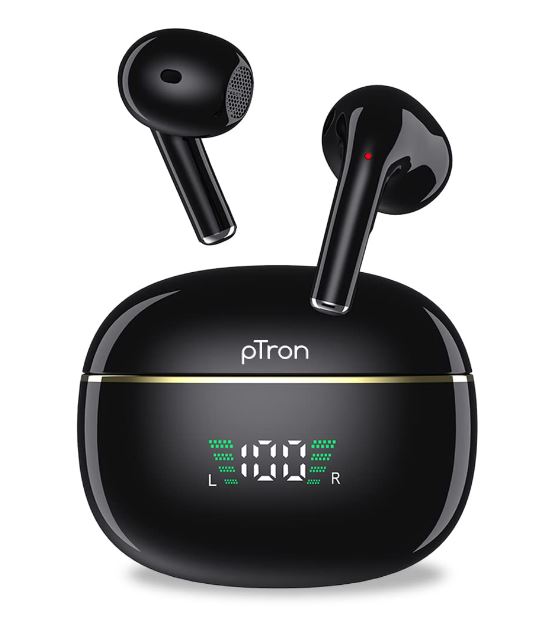 PTron Bassbuds Perl in-Ear TWS Earbuds