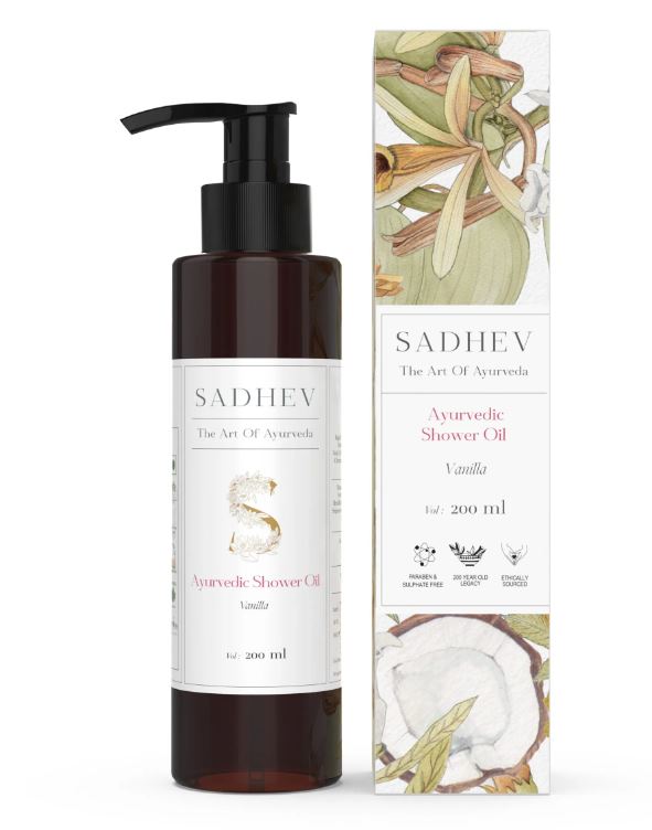 Sadhev Vanilla Shower Oil