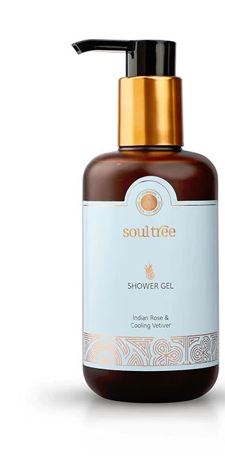 Indian Rose & Cooling Vetiver Shower Gel