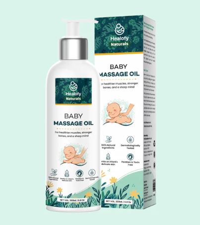 Healofy Naturals Baby Massage Oil